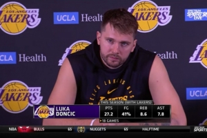 2026世界杯-东契奇：我们在上半场的防守很棒 但篮球比赛要打48分钟