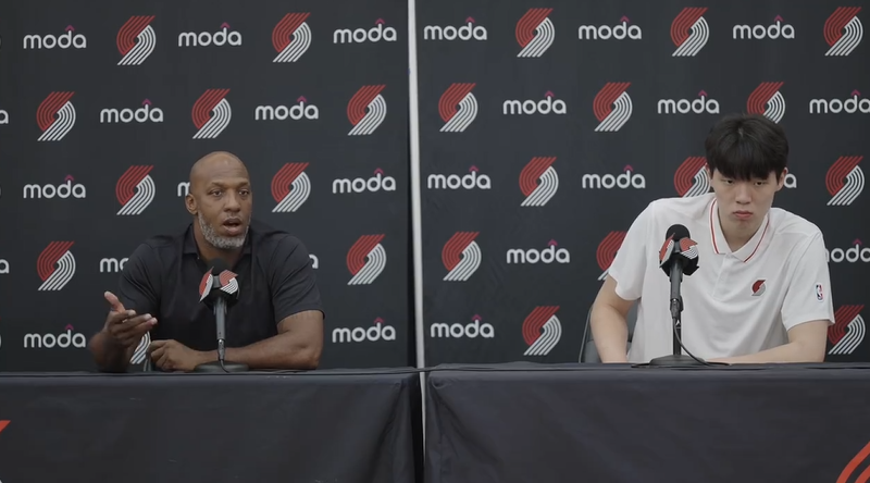 注册投注-杨瀚森：来到NBA我需要更快更强壮，在内线打得更强硬