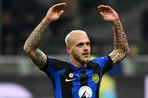 迪马尔科：国米全队非常团结 关键助攻？最重要的是球队取胜