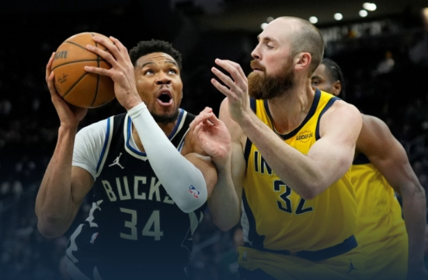 赛事预测-雄鹿大胜步行者，字母哥31+14+8，内史密斯32分2板|吉安尼斯·安特托孔波|扬尼斯-阿德托昆博|印第安纳步行者队|密尔沃基雄鹿队|阿隆·内史密斯_新浪体育_新浪新闻